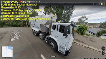 All Sutherland Garbage trucks I managed to get on Google Maps - Part 1