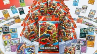 Opening Over 100 Pulsing Aura Packs #pokemon #pokemoncards #pokemontcg #gaming #gameplay