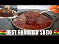 How To Prepare Tastiest Shito Ever |Ghana Black Chilli Oil Sauce|Best Shito Recipe @Owusuaa'skitchen