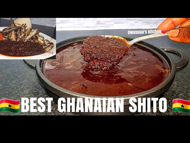 Shito (Ghanaian Hot Pepper Sauce), Recipe