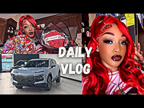 DAILY VLOG 2027 Car Purchase Grocery Haul 8 Month Braces Appointment Valentine S Day Gifts 