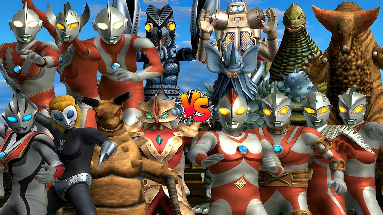 Ultraman Fighting Evolution3🔥Ultraman and monster combination battle#ufe3