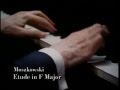 Vladimir horowitz  moszkowski  etude in f major