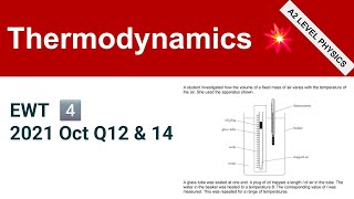 Thermodynamics Exam WalkThrough 4 (Edx)