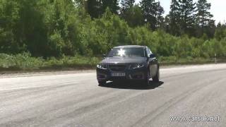 Saab 9 5 2010 Track Testing