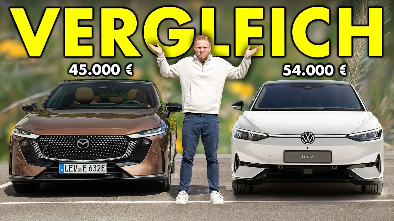 Baut MAZDA jetzt den ECHTEN Volkswagen? | Mazda 6e vs. VW ID.7 | @maltedrivescars