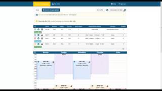 Web Registration using Course Scheduler