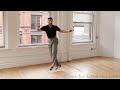 How to dance Frankie Manning's Trickeration Step - Solo Jazz / Swing Dance Moves