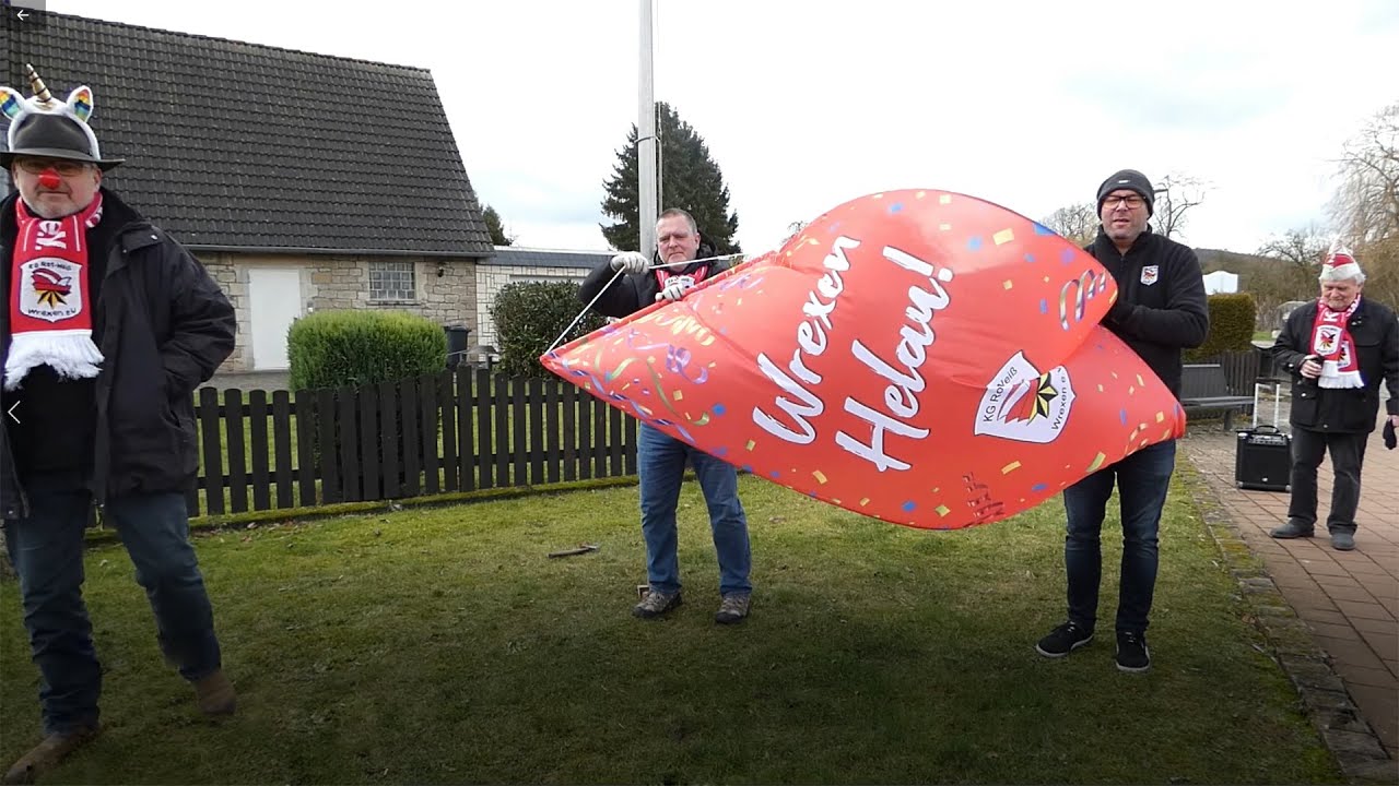 KG-Fahne hissen 5.2.2022