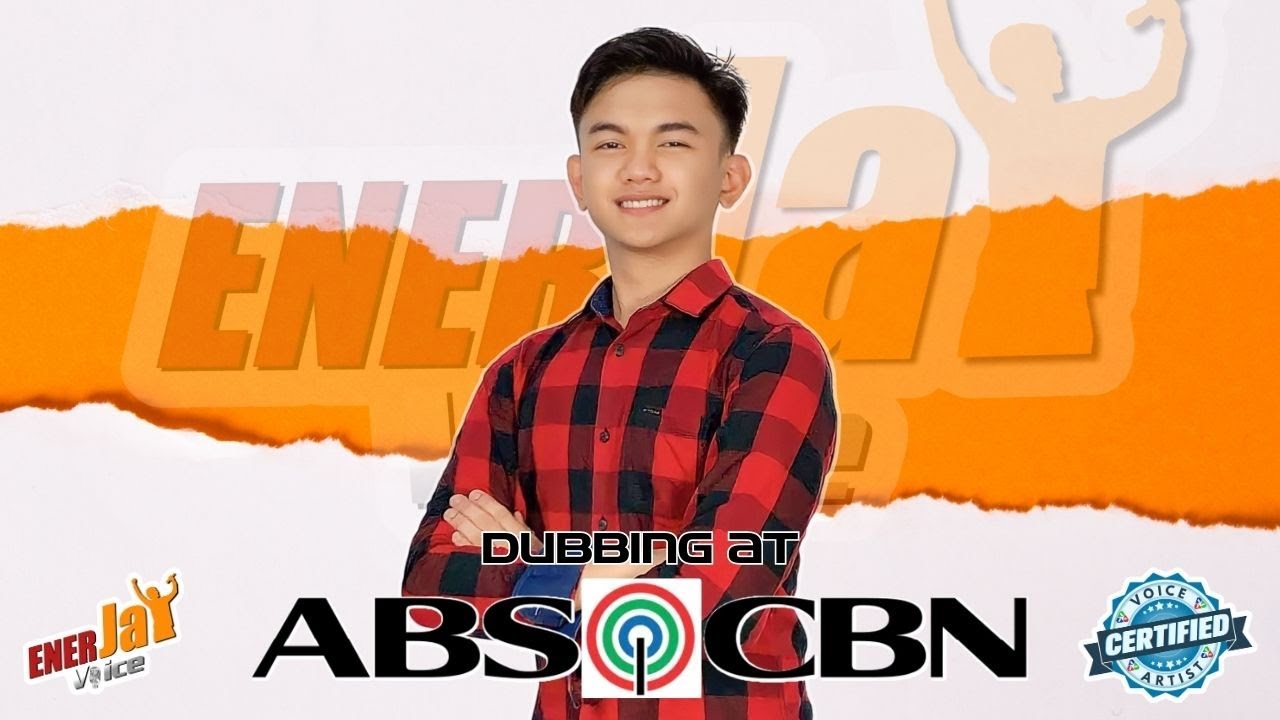 Jayjay Delos Santos: The EnerJay Voice Movie Dubbing at ABS-CBN