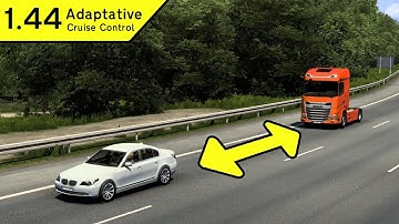 How activate Adaptive Cruise Control in Euro Truck Simulator 2 | 1.44 Open Beta