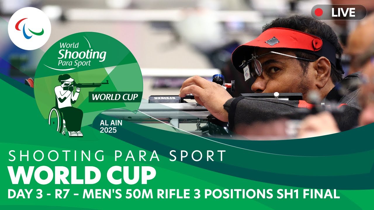 Al Ain Shooting Para Sport World Cup - R7 - Men's 50m Rifle 3 Positions SH1 Final