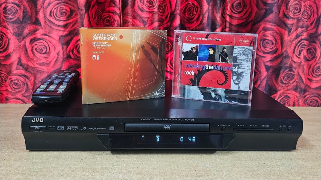 jvc xv-s300 dvd player(Japan victor company) about in Hindi .sold