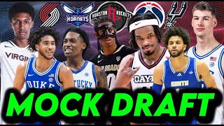 2024 NBA Mock Draft *FULL FIRST ROUND MOCK DRAFT* I Utility Sports NBA Mock Draft