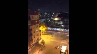 Diyarbakırda Silah Sesleri Arasında Gürültü Eylemi