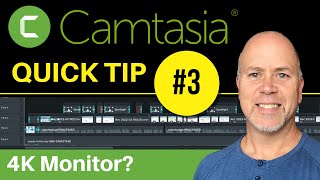 Why Use a 4K Monitor when Screen Recording | Camtasia Tip screenshot 4