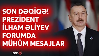 Son Dəqi̇qə Prezident İlham Əliyevin Qarabağın Azad Edilməsi Barəsində Çıxışı - Canli