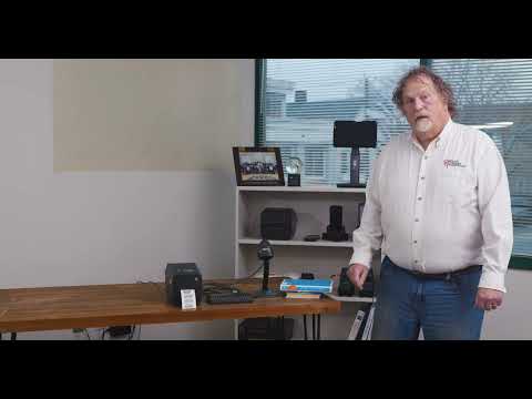 Library Barcode Duplicator: LS 2208 Scanner, ZKDU Keyboard & ZD411 Thermal Transfer Printer