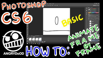 BASIC ANIMATION with PHOTOSHOP CS6 - Frame by Frame