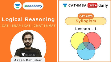 Syllogism L1 | Logical Reasoning | Unacademy CAT4MBA | Akash Pahurkar