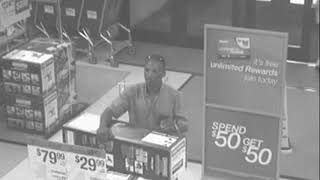 Attempted theft of a weed eater caught on video (2010-09-15)
