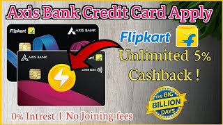 Flipkart Axis Bank credit card apply | Flipkart Axis Bank credit card kaise banaye| super Elite card