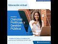 Licenciatura en Ciencias Políticas y Gestión Pública