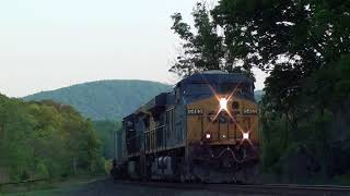 CSX 5485 7688 SB Intermodal Auto 41 River Sub.