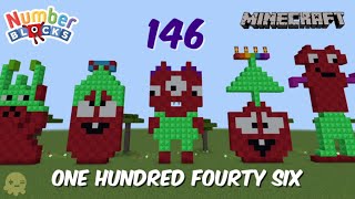 Counting 126 - 150 Minecraft NumberBlock