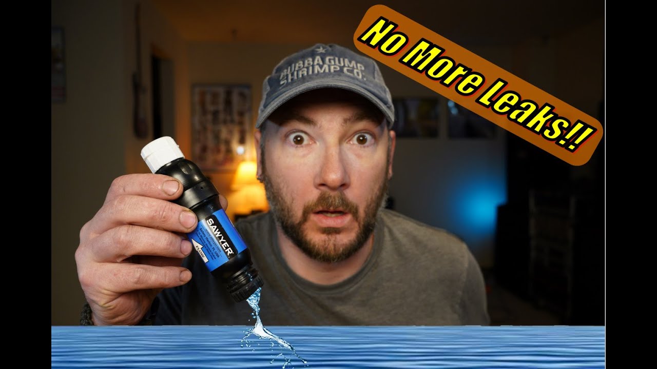 Sawyer Water Filter Hack (No Leaks) YouTube