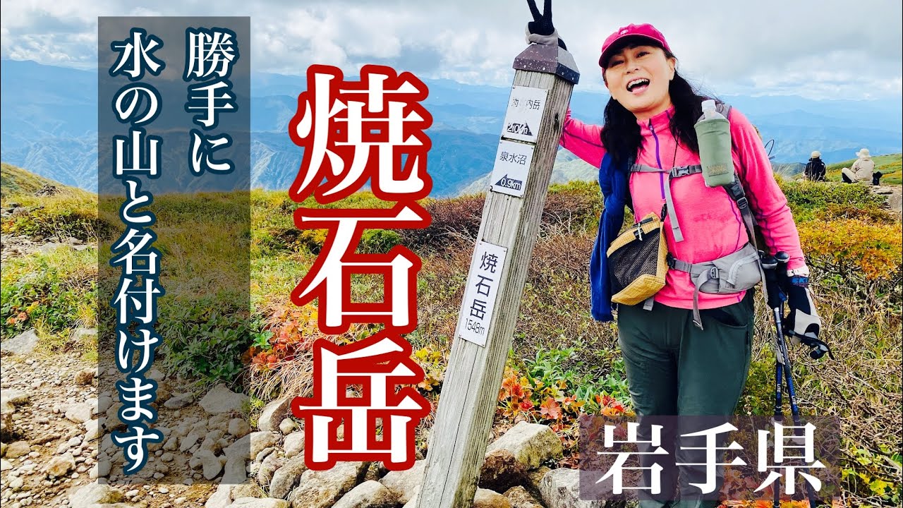 4K【焼石岳】紅葉を求めて岩手の山へ！焼石どころか水だらけのお山だった！