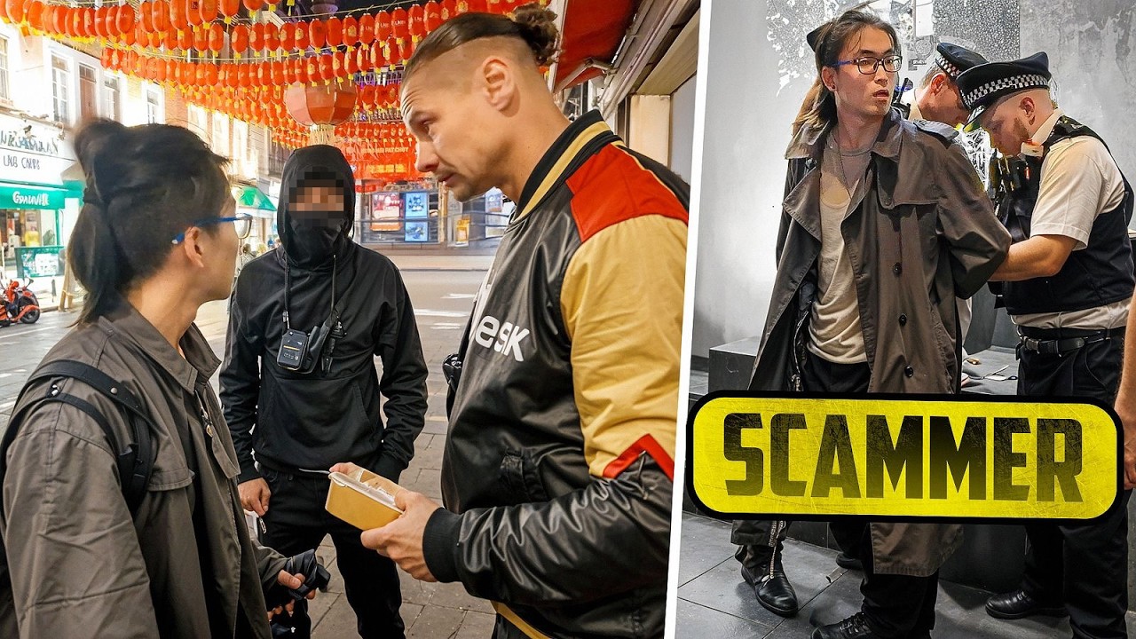 Mafia Scammer EXPOSED in London Chinatown