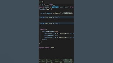 React useState Hook in 60 Seconds