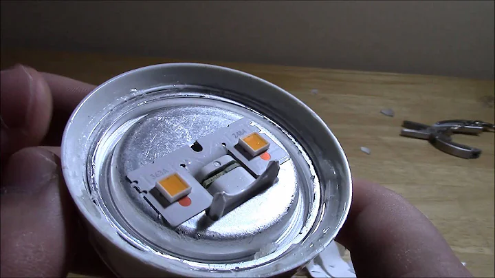 New Cree BR30 LED  Bulb Teardown