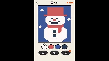 ERASE - coloring puzzle game Simple Pack Stage 11-20. 3 Stars Walkthrough