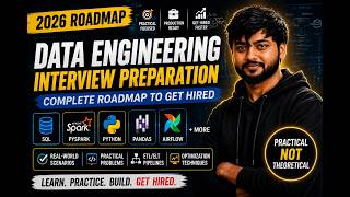 Data Engineering Interview Preparation Guide 2026 | SQL, Spark, Python, Airflow