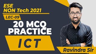 ICT L09 | 20 MCQ PRACTICE | ESE NON Tech 2021 screenshot 1
