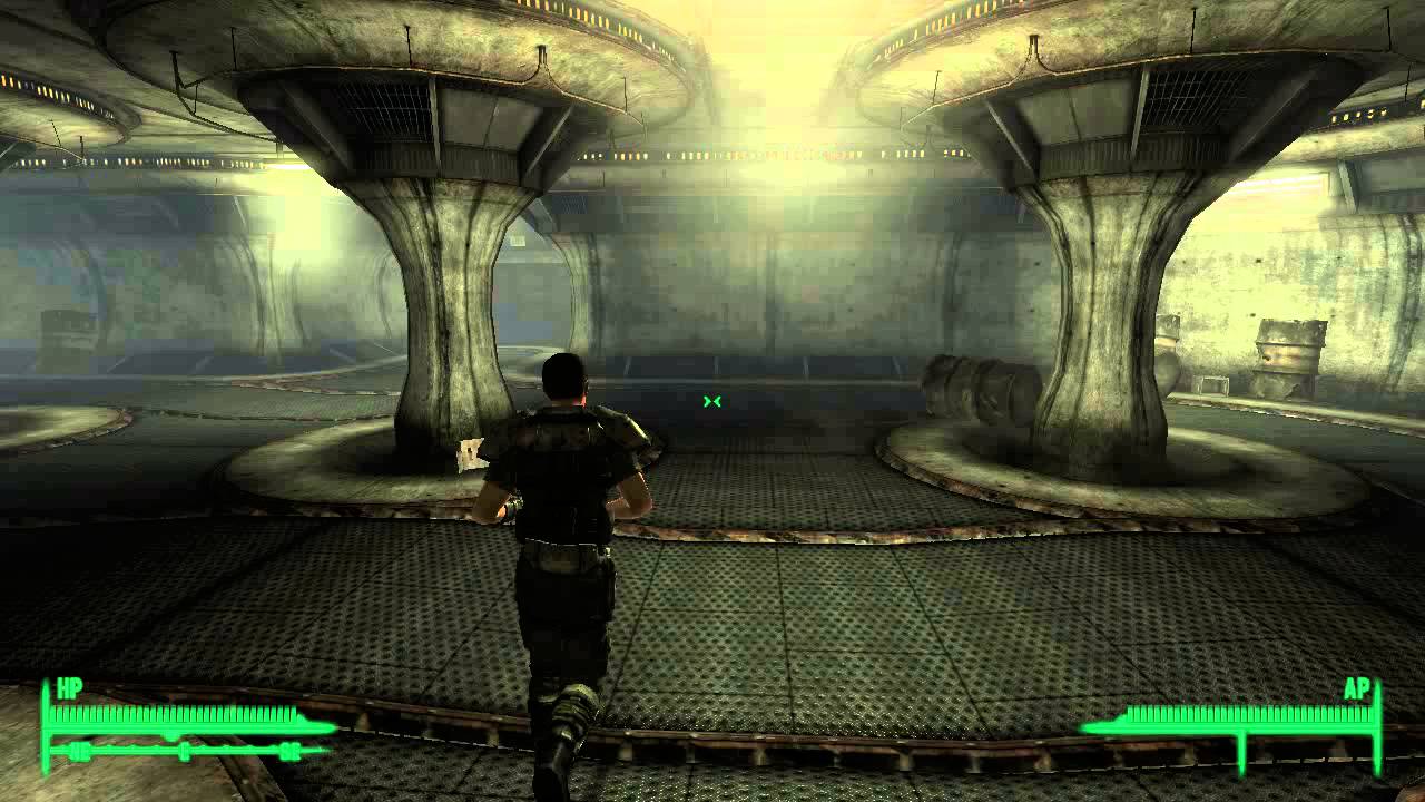 Fallout 3 My Mansion Player Home V11 Underground Path From Basement To Shack Youtube