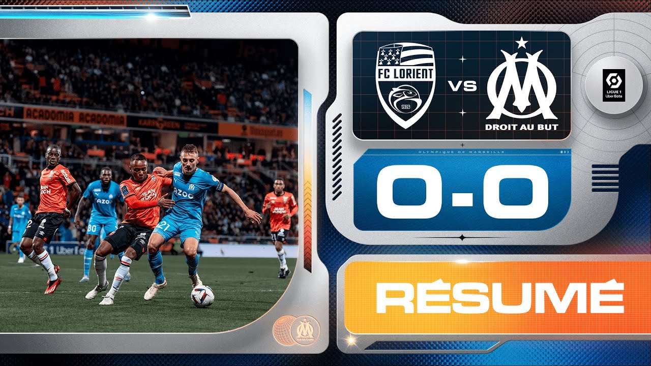 Lorient - OM : le résumé