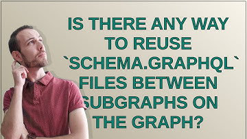 Ethereum: Is there any way to reuse schema.graphql files between subgraphs on The Graph?