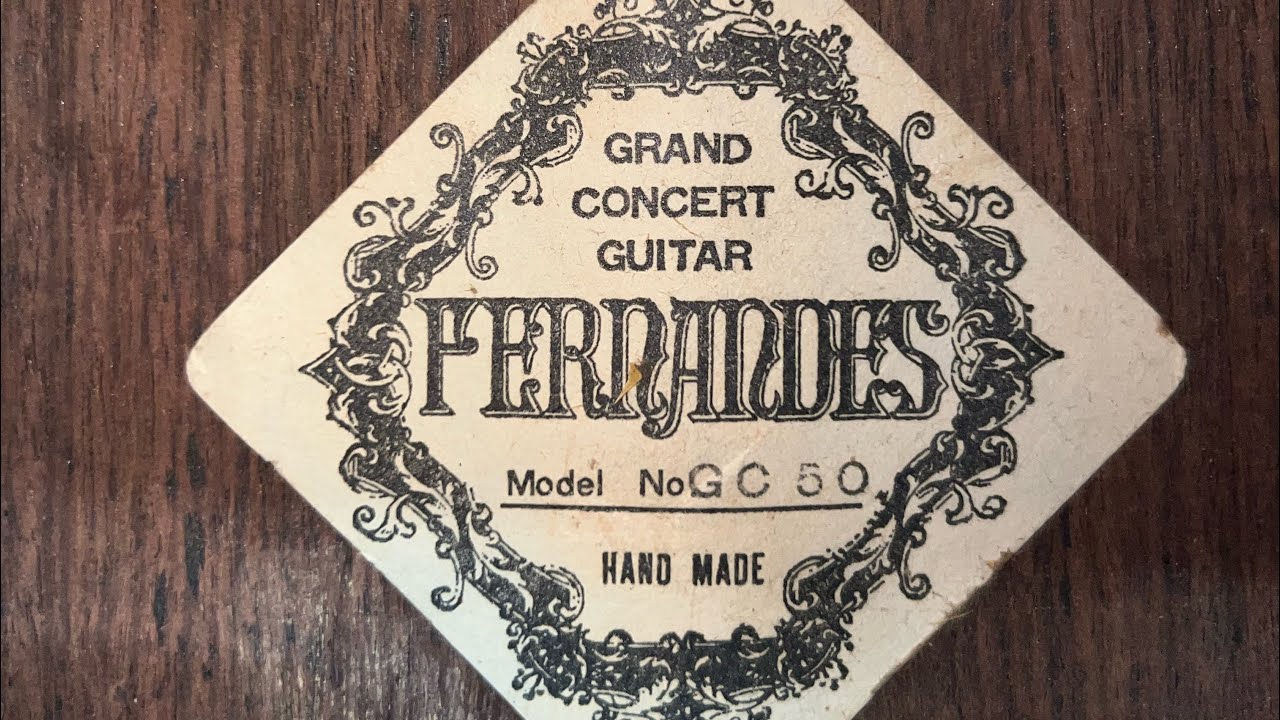 Giới thiệu Fernandes GC-50 cực hay cực hiếm, lưng hông gỗ Jacaranda, xứng đáng sưu tầm ạ