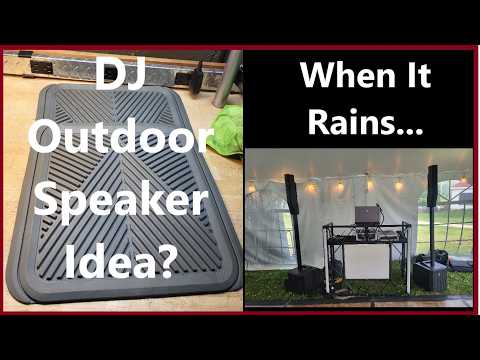 DJ Speaker Mats For Outdoor Events?  + New BOYA Mic & Channel "Changes"
