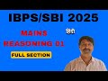 IBPS/SBI MAINS REASONING 50 Q HINDI