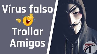 Como criar vírus falso para trollar amigos screenshot 4