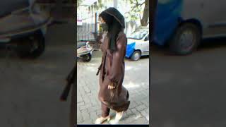 Hizab Girl Walking Slow Motion Whatsapp Status