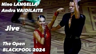 Nino Langella - Andra Vaidilaite | The Open Blackpool 2024 | Jive