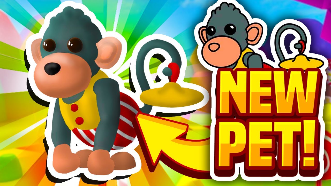 How To Get The New Monkey Pet In Adopt Me Adopt Me New Pet Update