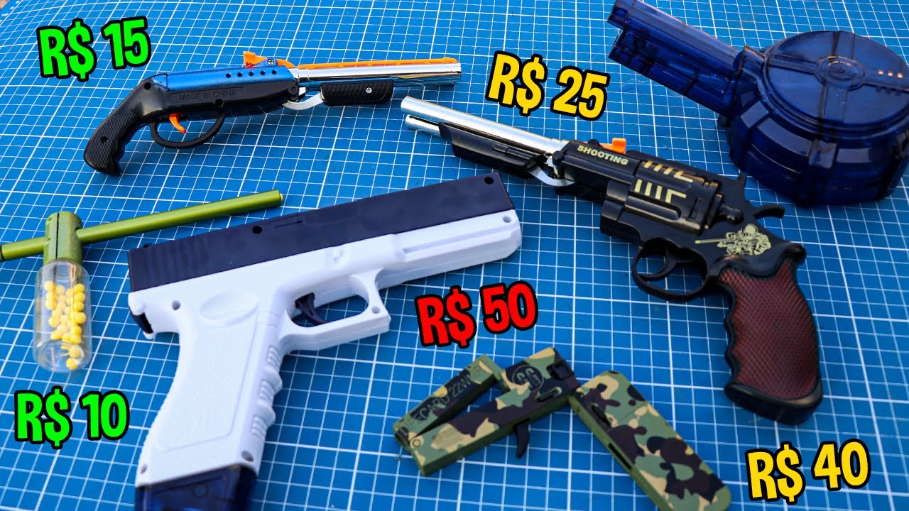 Testando as ARMINHAS mais BARATAS da CHINA!, image size:1280x720