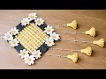 Easy Paper Wall Hanging Craft | DIY Flower Wall Decor | Handmade Home Decoration Idea 