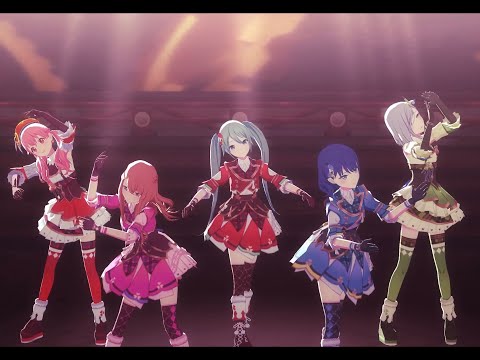 【プロセカMV】限定ヘアのモモジャンでからくりピエロ（クリスマスドレス衣装Ver）【愛莉、雫 歌唱Ver】